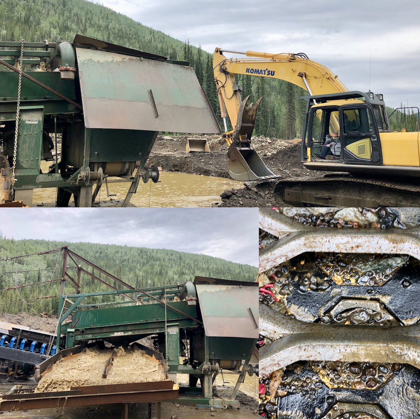 New mining operation on our Bruin Creek claims